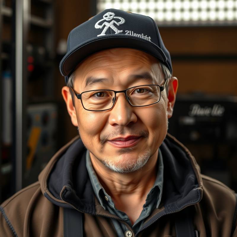 David Lee, the equipment specialist, knowledgeable about all studio equipment.