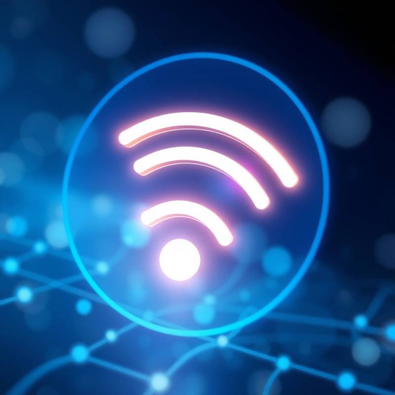 Illustration of a Wi-Fi signal